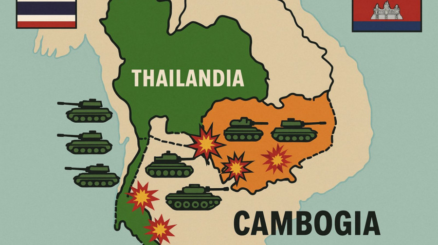 Ataque a&eacute;reo p&otilde;e em causa acordo entre Camboja e Tail&acirc;ndia