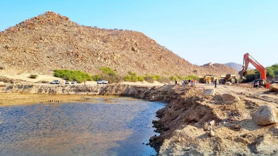 Barragens em constru&ccedil;&atilde;o na prov&iacute;ncia do Namibe