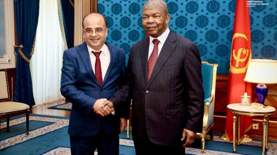 Embaixador da Palestina em Angola, Jubrael George Bishara Shomali, termina miss&atilde;o e despede-se do Presidente Jo&atilde;o Louren&ccedil;o