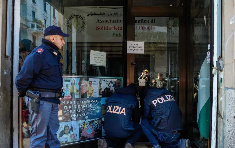 Nove pessoas presas na It&aacute;lia por alegado financiamento do Hamas