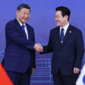 Presidente sul-coreano visita China a convite de Xi Jinping