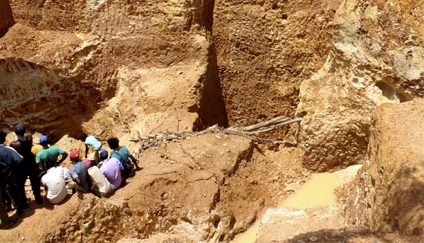 Zona de explora&ccedil;&atilde;o de ouro