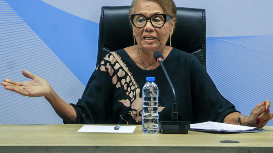 Presidente do J&uacute;ri do Pre?mio Nacional Mulher de Me?rito, Maria Lu&iacute;sa Fan&ccedil;ony
