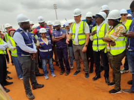 Ministro da Energia e &Aacute;guas, Jo&atilde;o Baptista Borges, constata andamento das obras dos projectos da Quiminha e de Quilonga Grande - Edi&ccedil;&otilde;es Novembro