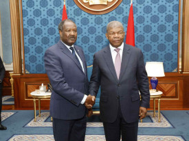 Presidente da Rep&uacute;blica, Jo&atilde;o Louren&ccedil;o, recebe o representante especial do Secret&aacute;rio Geral da ONU para &Aacute;frica Central, Abdou Abarry - Edi&ccedil;&otilde;es Novembro