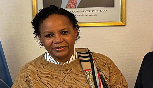 Representante permanente de Angola junto das Na&ccedil;&otilde;es Unidas em Genebra, Ana Maria de Oliveira