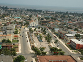 Um pormenor da cidade de Cabinda - DR