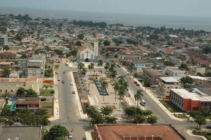Um pormenor da cidade de Cabinda