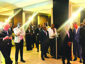 Participantes no Swiss Business Council e AIPEX - DR