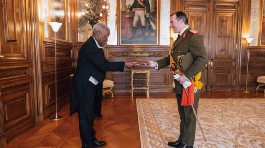 Embaixador Edgar Martins apresentou cartas credenciais