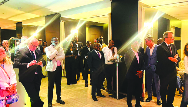 Participantes no Swiss Business Council e AIPEX