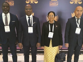 Delega&ccedil;&atilde;o do Tribunal Constitucional de Angola que participou nanona reuni&atilde;o de alto n&iacute;vel dos presidentes dos tribunais constitucionais, supremos e conselhos constitucionais africanos - Edi&ccedil;&otilde;es Novembro