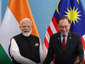 &Iacute;ndia e Mal&aacute;sia refor&ccedil;am coopera&ccedil;&atilde;o em mat&eacute;ria de defesa e energia - DR