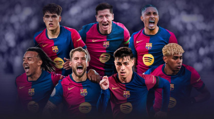 Jogadores do FC Barcelona
