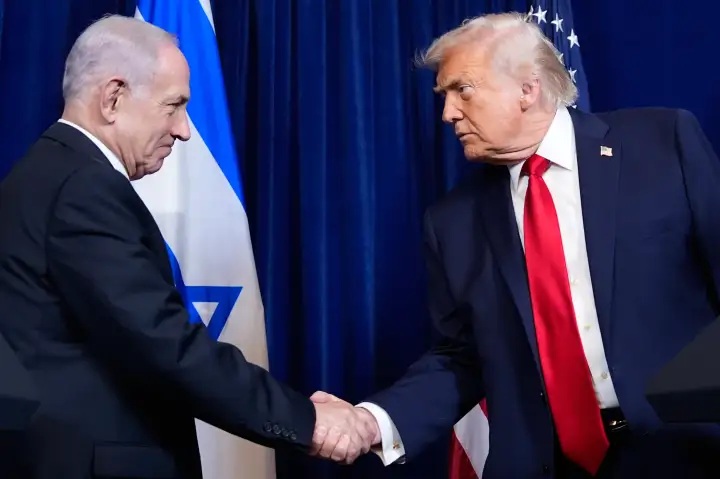 Primeiro-ministro israelita visita EUA para conversar com Trump sobre o Ir&atilde;o