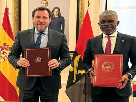 Acordo de coopera&ccedil;&atilde;o entre Angola e Espanha  - DR