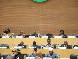 Ministro das Rela&ccedil;&otilde;es Exteriores, T&eacute;te Ant&oacute;nio, dirige trabalhos da 48&ordf; sess&atilde;o do Conselho Executivo da Uni&atilde;o Africana - MIREX