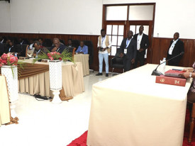 Vice-Presidente da Rep&uacute;blica, Esperan&ccedil;a da Costa, dirigiu reuni&atilde;o da Comiss&atilde;o Nacional Multissectorial para a Salvaguarda do Patrim&oacute;nio Cultural Mundial - Edi&ccedil;&otilde;es Novembro