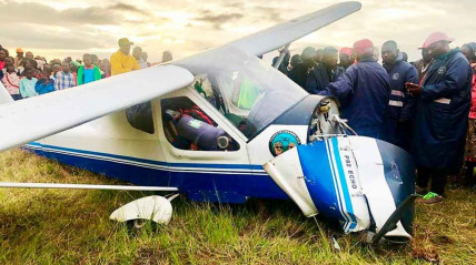 Avioneta despenha-se em Caluquembe (prov&iacute;ncia da Hu&iacute;la)