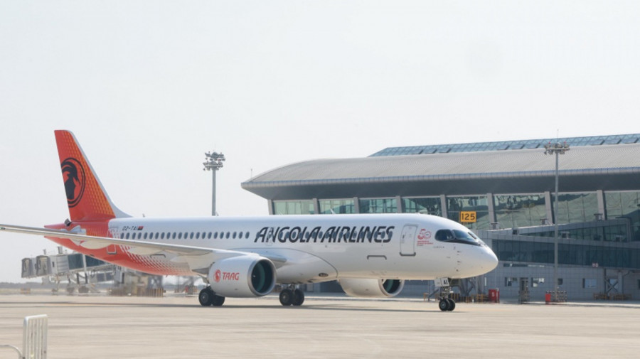 TAAG refor&ccedil;a frota com novo Airbus A220-300