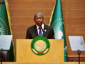 Presidente da Rep&uacute;blica, Jo&atilde;o Louren&ccedil;o, discursa na trig&eacute;sima nona Cimeira de Chefes de Estado e de Governo da Uni&atilde;o Africana - CIPRA