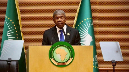 Presidente da Rep&uacute;blica, Jo&atilde;o Louren&ccedil;o, discursa na trig&eacute;sima nona Cimeira de Chefes de Estado e de Governo da Uni&atilde;o Africana
