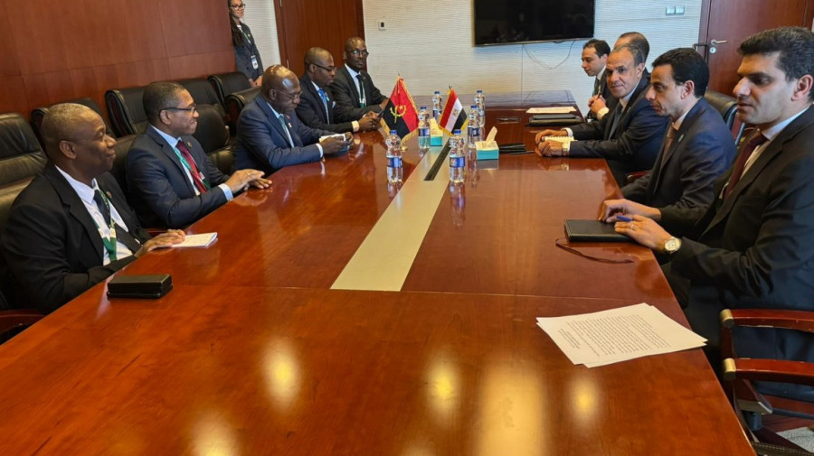 Ministro das Rela&ccedil;&otilde;es Exteriores, T&eacute;te Ant&oacute;nio, manteve encontro de trabalho com Badr Abdelatty, ministro dos Neg&oacute;cios Estrangeiros do Egipto