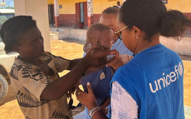 UNICEF preocupada com impacto da tempestade Gezani no Madag&aacute;scar

