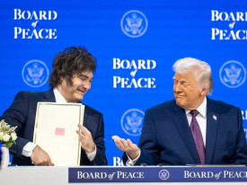 Mais de 20 pa&iacute;ses participam no na reuni&atilde;o do Conselho de Paz de Trump - DR