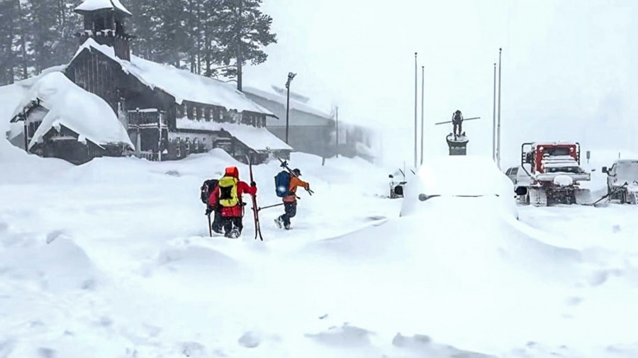 Oito esquiadores morreram numa avalanche na Calif&oacute;rnia