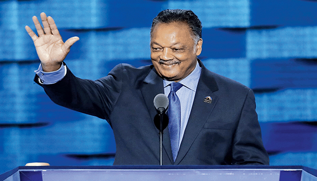 Reverendo Jesse Louis Jackson, uma das figuras mais marcantes na luta pelos direitos civis nos Estados Unidos, morreu em Chicago