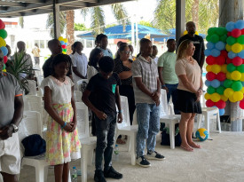 Participantes na comemora&ccedil;&atilde;o do 17&ordm; anivers&aacute;rio da Associa&ccedil;&atilde;o de Atletas Ol&iacute;mpicos e Paral&iacute;mpicos de Angola (AAOPA) - Alberto Capit&atilde;o