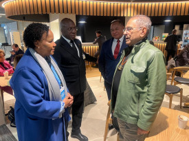 Presidente de Timor-Leste, Jos&eacute; Ramos-Horta, (dir) mant&eacute;m encontro com ministro das Rela&ccedil;&otilde;es Exteriores, T&eacute;te Ant&oacute;nio, em Genebra (Su&iacute;&ccedil;a) - MIREX