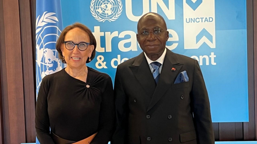 Ministro das Rela&ccedil;&otilde;es Exteriores reuniu-se, em Genebra (Su&iacute;&ccedil;a), com a secret&aacute;ria-geral da Confer&ecirc;ncia das Na&ccedil;&otilde;es Unidas para o Com&eacute;rcio e Desenvolvimento (UNCTAD), Rebeca Grynspan