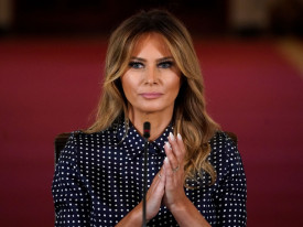 Primeira Dama dos Estados Unidos da Am&eacute;rica, Melania Trump - DR