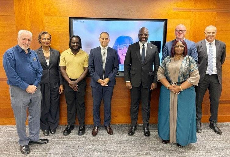 Visita do embaixador angolano ao sul de Perth, Austr&aacute;lia 