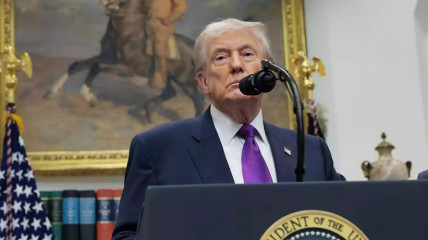 Trump confirma operação militar conjunta dos EUA e Israel contra o Irão - DR