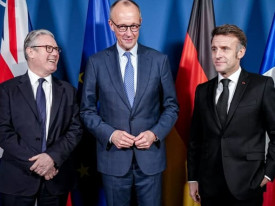 Alemanha, Fran&ccedil;a e Reino Unido preparam "ac&ccedil;&otilde;es defensivas" contra ataques iranianos  - DR