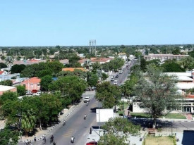 Uma vista da cidade de Ondjiva, Cunene  - DR