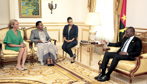 Presidente da Assembleia Nacional concede audi&ecirc;ncia 