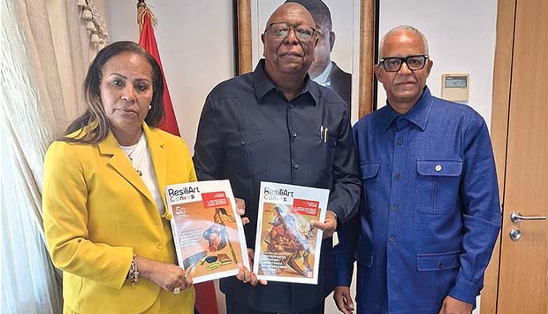 Vice-prefeita da cidade de Newark, L&iacute;gia Freitas, em Angola