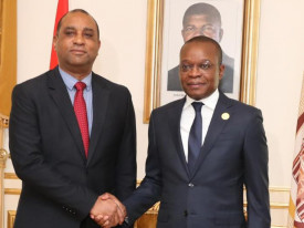 Presidente da Assembleia Nacional recebe embaixador de Cuba  - Facebook/Assem. Nacional