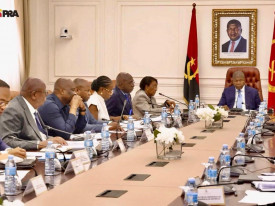 Presidente da Rep&uacute;blica, Jo&atilde;o Louren&ccedil;o, reuniu com Comiss&atilde;o encarregue de preparar a visita do Papa Le&atilde;o XIV - CIPRA