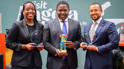 Delegação angolana na Alemanha  - DR