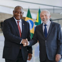 Presidente sul-africano efectua visita de Estado ao Brasil