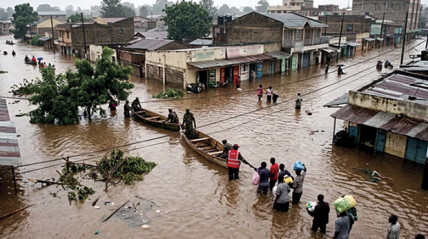 Fortes chuvas e inundações causam 42 mortes em dois dias no Kenya - DR