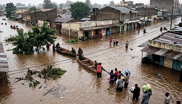 Fortes chuvas e inunda&ccedil;&otilde;es causam 42 mortes em dois dias no Kenya