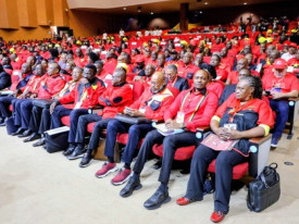Membros do Comit&eacute; Central do MPLA reunidos em Luanda, em Mar&ccedil;o de 2026 - Jornal &Eacute;me