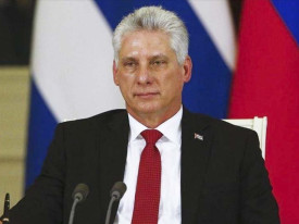 Presidente cubano destaca processo de di&aacute;logo com EUA - DR