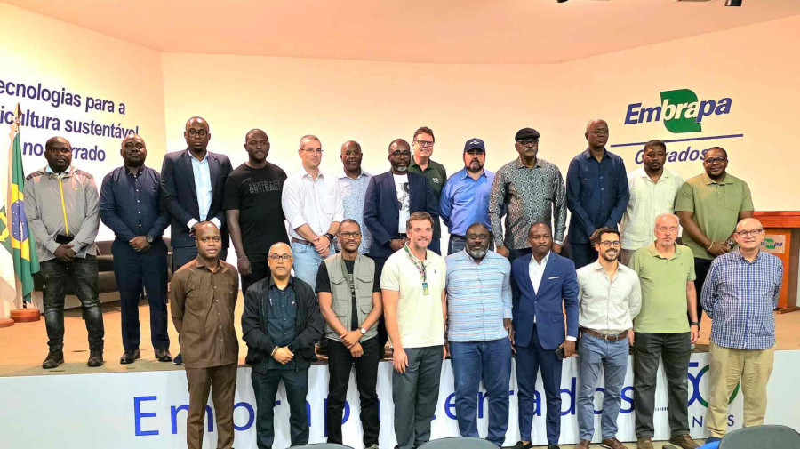 Delega&ccedil;&otilde;es de Angola e do Brasil